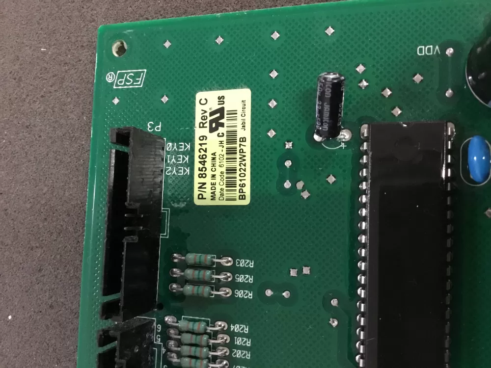 Whirlpool WP8546219 Dryer Control Board AZ89615 | NR1109