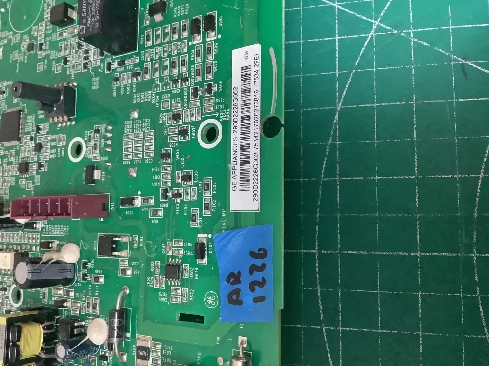 GE WH22X32357 290D2226G003 WH18X28174 Washer Control Board AZ225995 | AR1226
