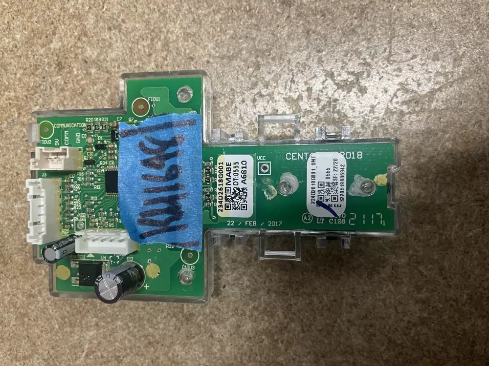 GE 234D2618G001 WE04X27284 Dryer Control Board AZ10189 | KM1648