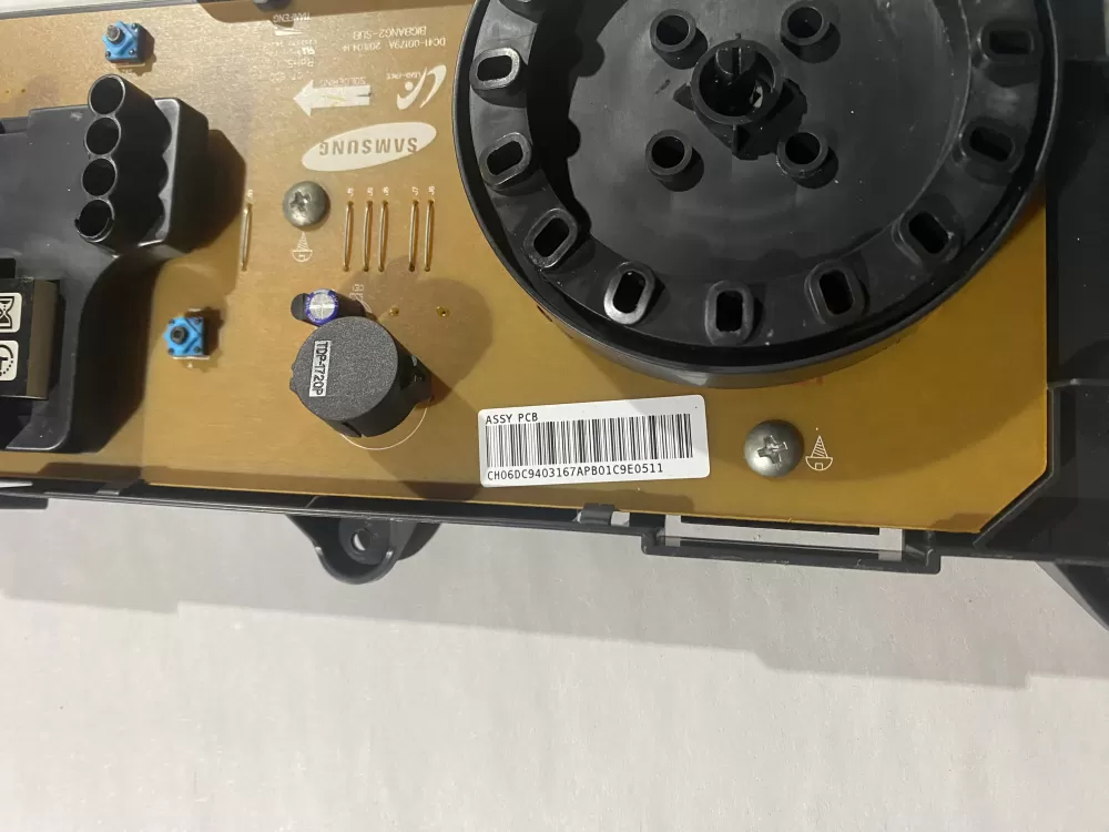 Samsung DC94 03164A 03167A Washer Control Board AZ186204 | BK2743