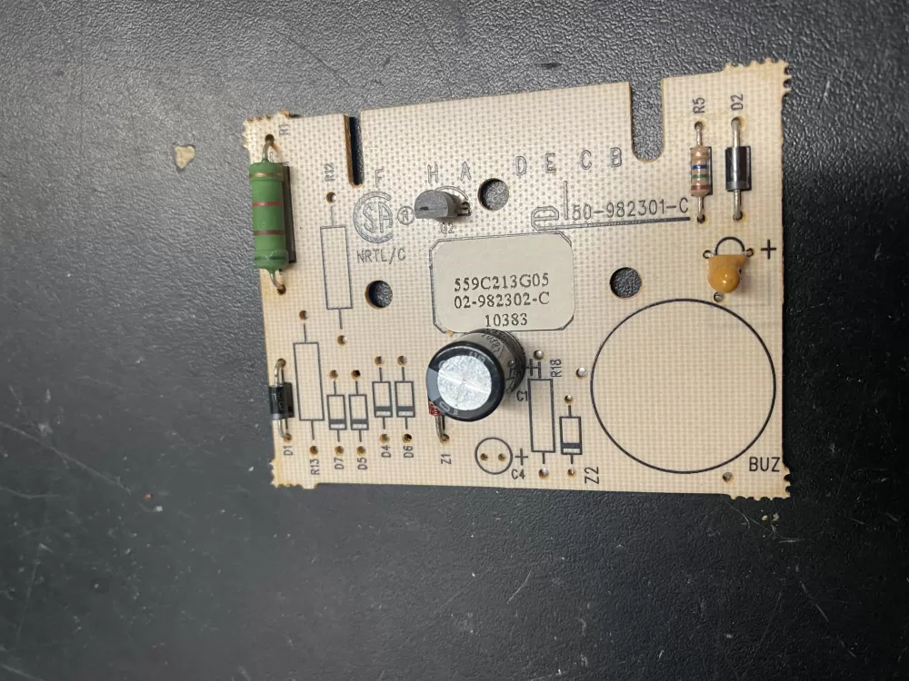 GE 559C213G05 50-982301- 50-982301- Dryer Control Board AZ23407 | BK848