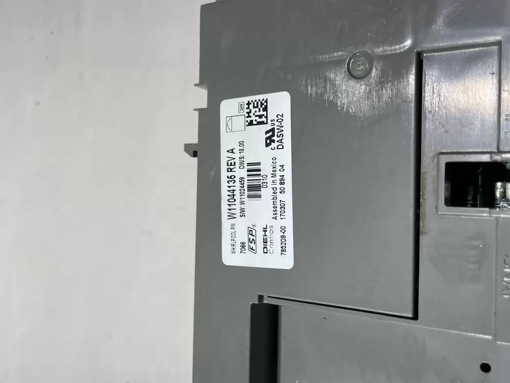 Whirlpool Kenmore W10877725 W11024456 Dishwasher Control Board AZ143860 | Wm2419