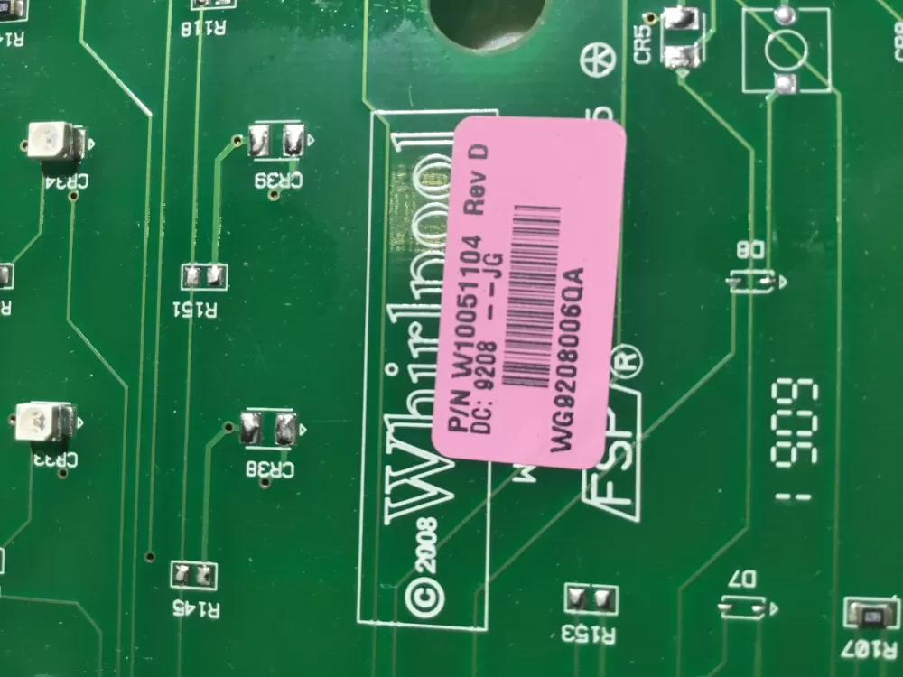 Whirlpool Maytag W10336131 W10051114 Dryer Control Board AZ38404 | NRV378