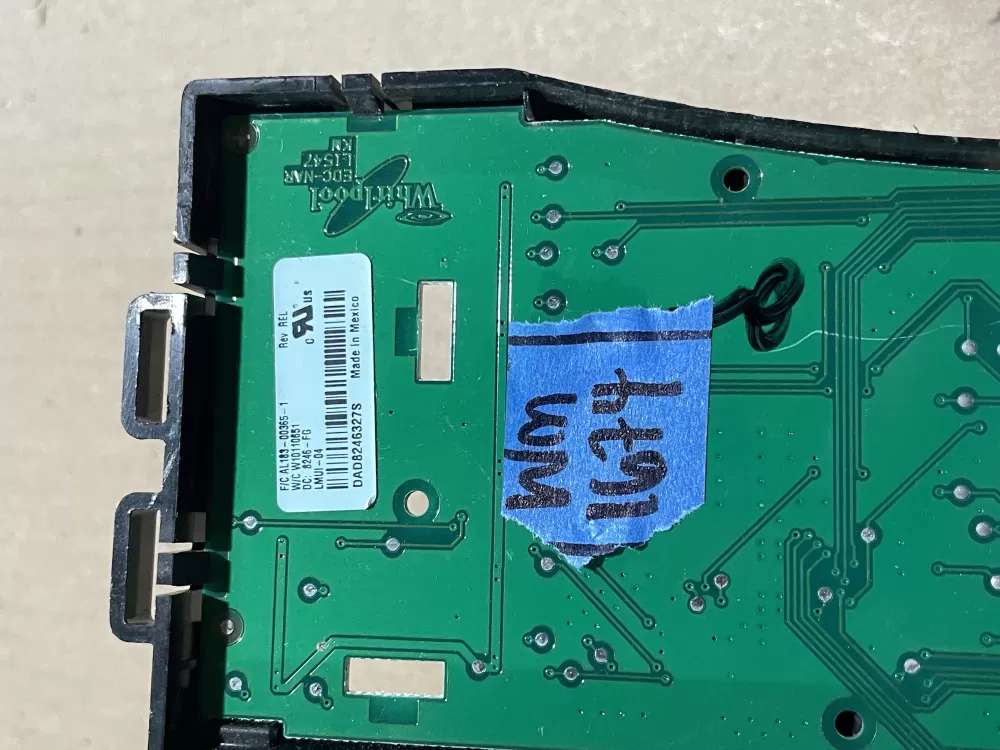 Whirlpool W10339964 AP4568405 1877877 Dryer Control Board AZ71259 | Wm1674