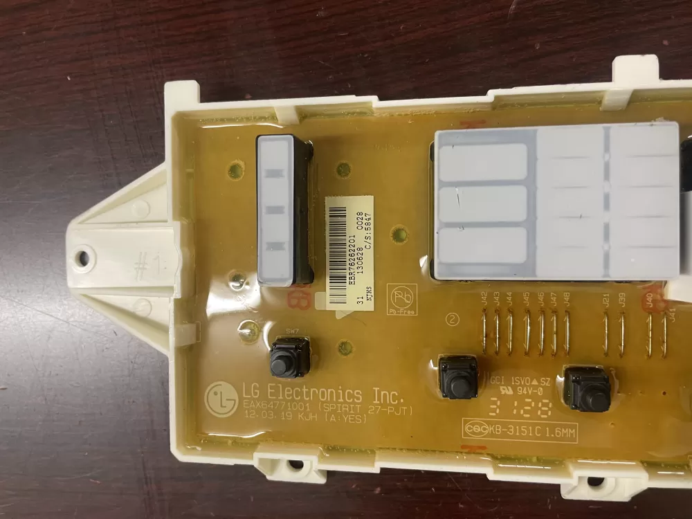 LG EBR76262201 EBR75446006 Washer Control Board AZ88256 | KM854