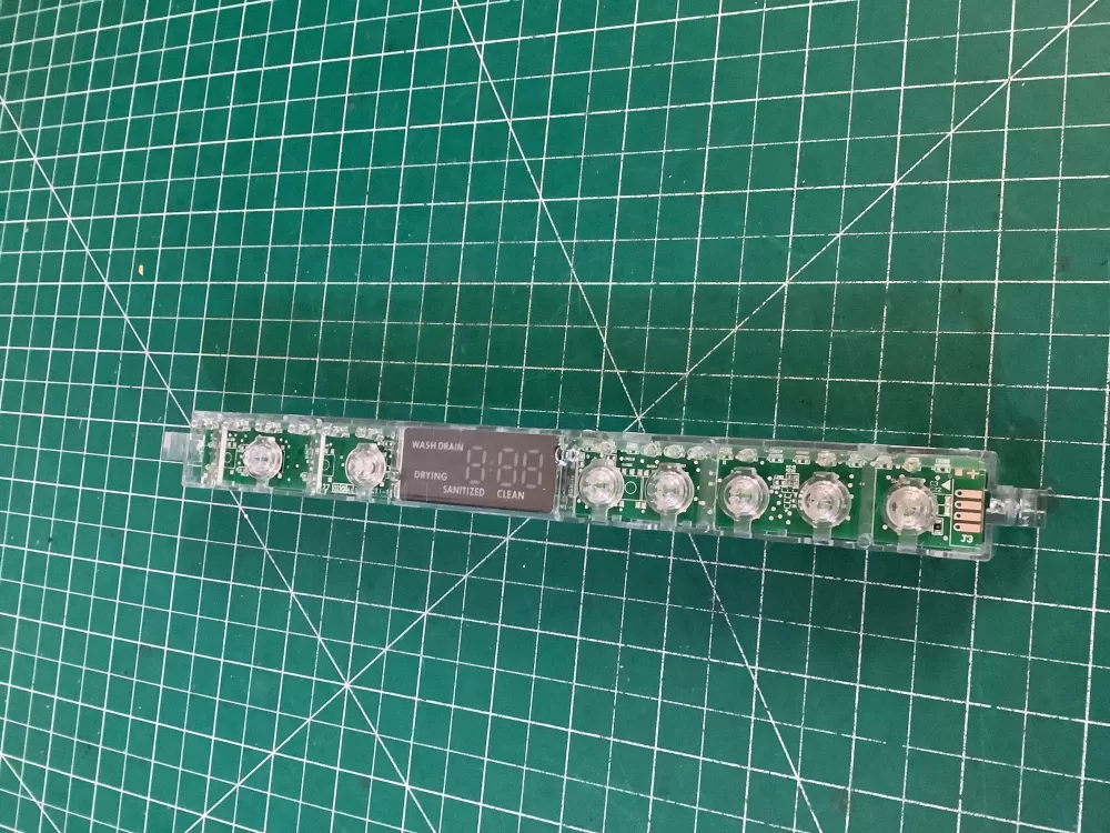 Whirlpool W11028325A  W11028325  W11109830 Dishwasher User Interface Board