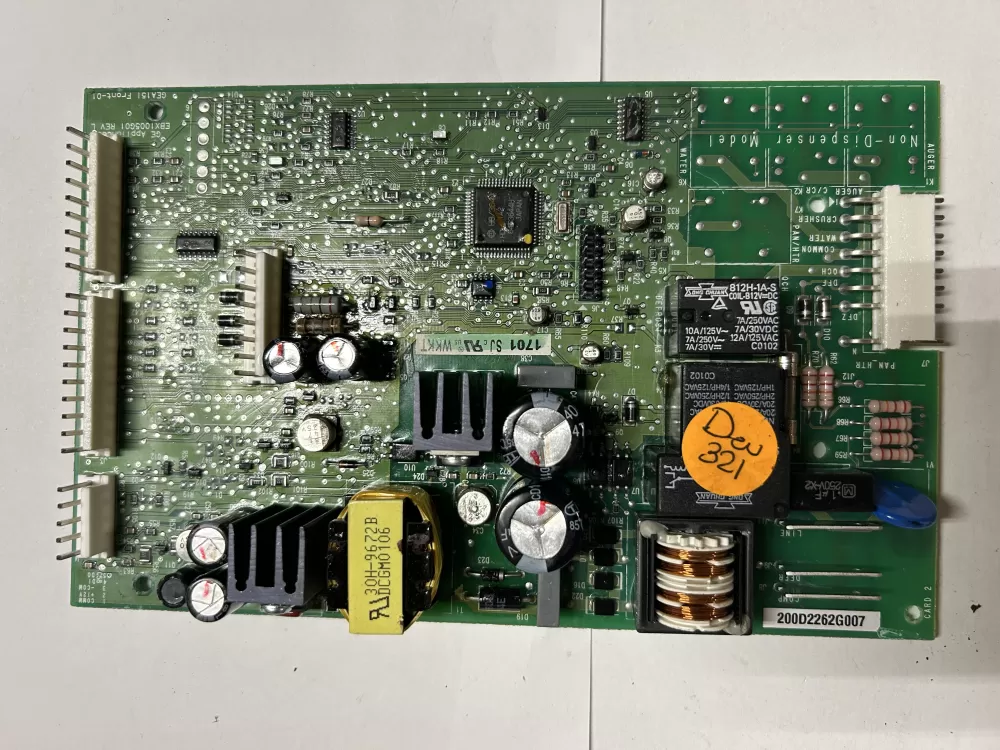 GE 200D2262G007 EBX1005G01 Refrigerator Control Board