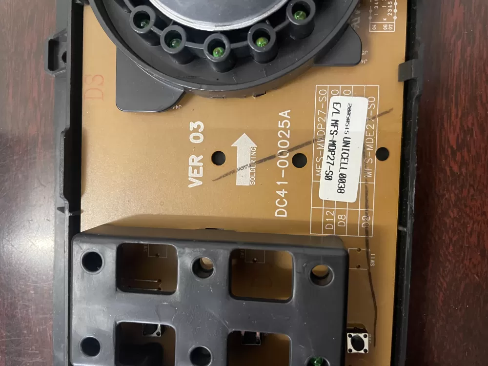 Samsung DC92-00124A DC41-00025A Dryer UI Control Board AZ42119 | KMV420