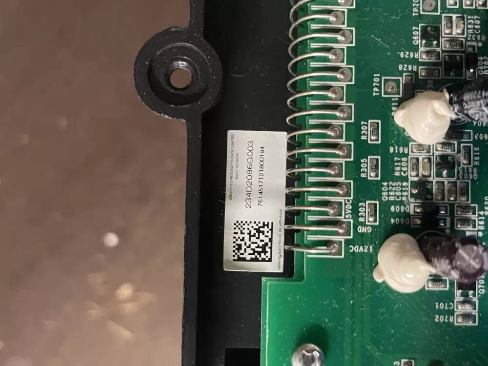 GE 234D2086G003 Dryer Control Board AZ42105 | Wmv415