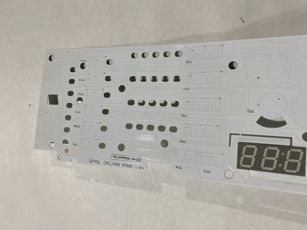Maytag W10895276 Washer Interface Touch Control Board AZ149500 | BK2491