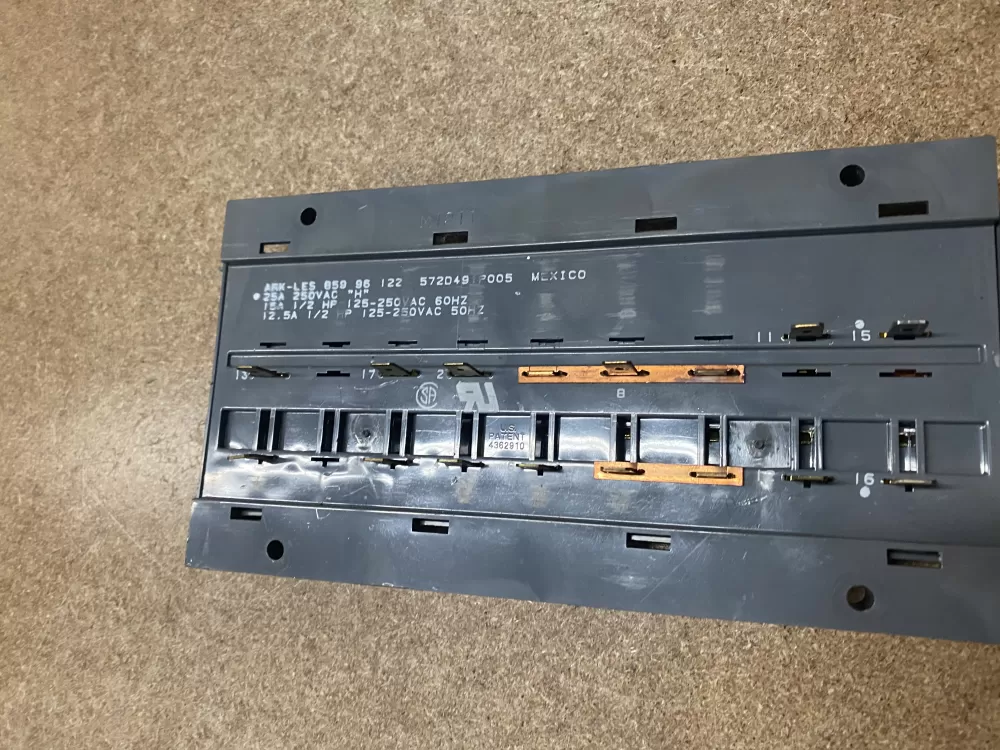 GE 572D491P005 Dryer Control Board Switch AZ7746 | BK1620