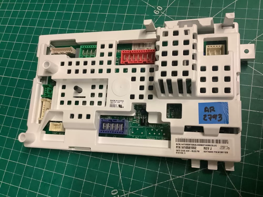 Whirlpool AP5781774 W10581552 PS8691627 Washer Control Board AZ200168 | AR2793