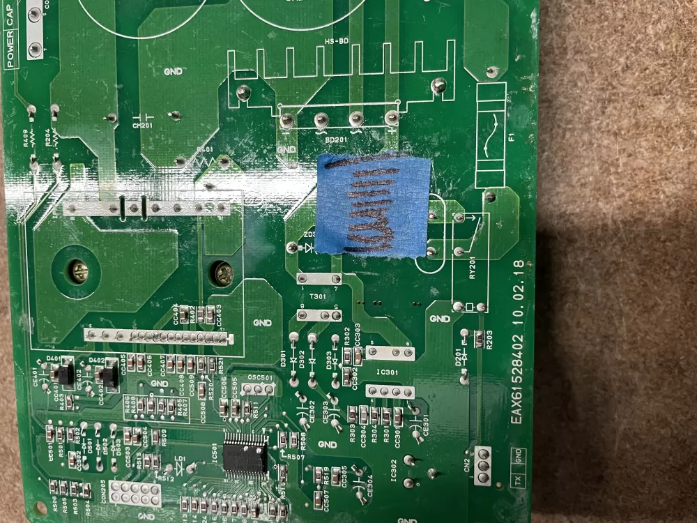 Kenmore LG EBR64173902 Refrigerator Control Board Electronic AZ12571 | KM1111