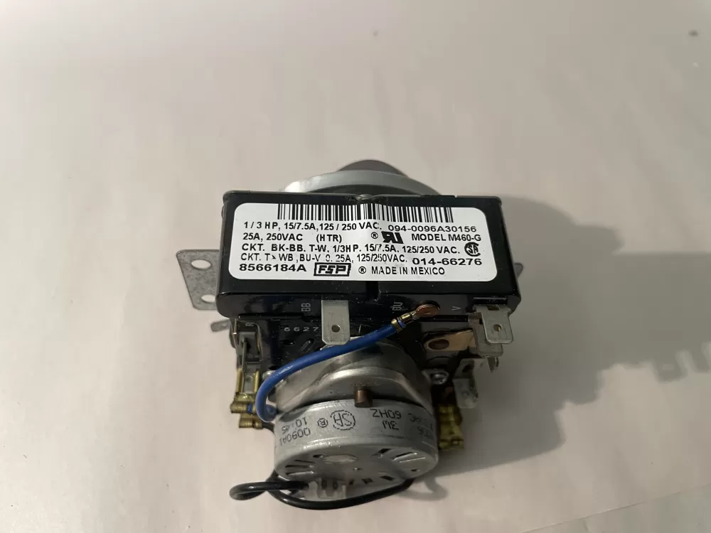 Whirlpool 8566184A 8566184 WP8566184 Dryer Timer AZ104430 | 833WM