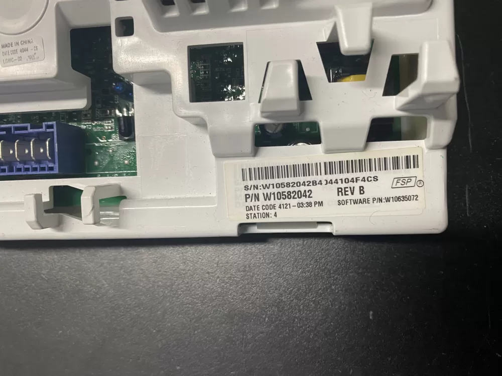 Whirlpool AP5803402 W10582042 PS8768793 Washer Control Board AZ10221 | BK1180