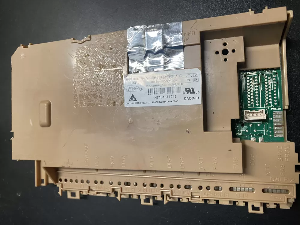 Whirlpool W10911471 W11120155 PS12347291 Dishwasher Control Board
