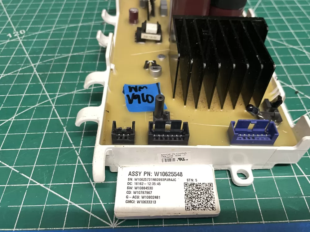 Whirlpool W10625548 W10812418 W11030475 Washer Control Board AZ204407 | Wmv910
