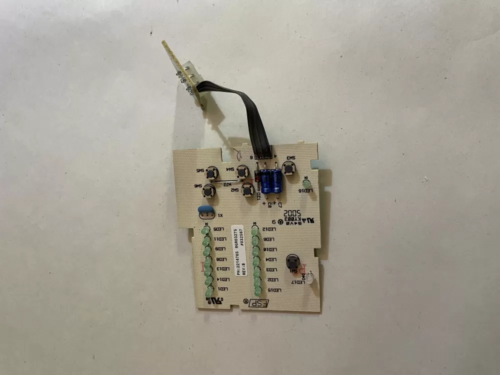 KitchenAid  Whirlpool 2214765 Refrigerator Control Board