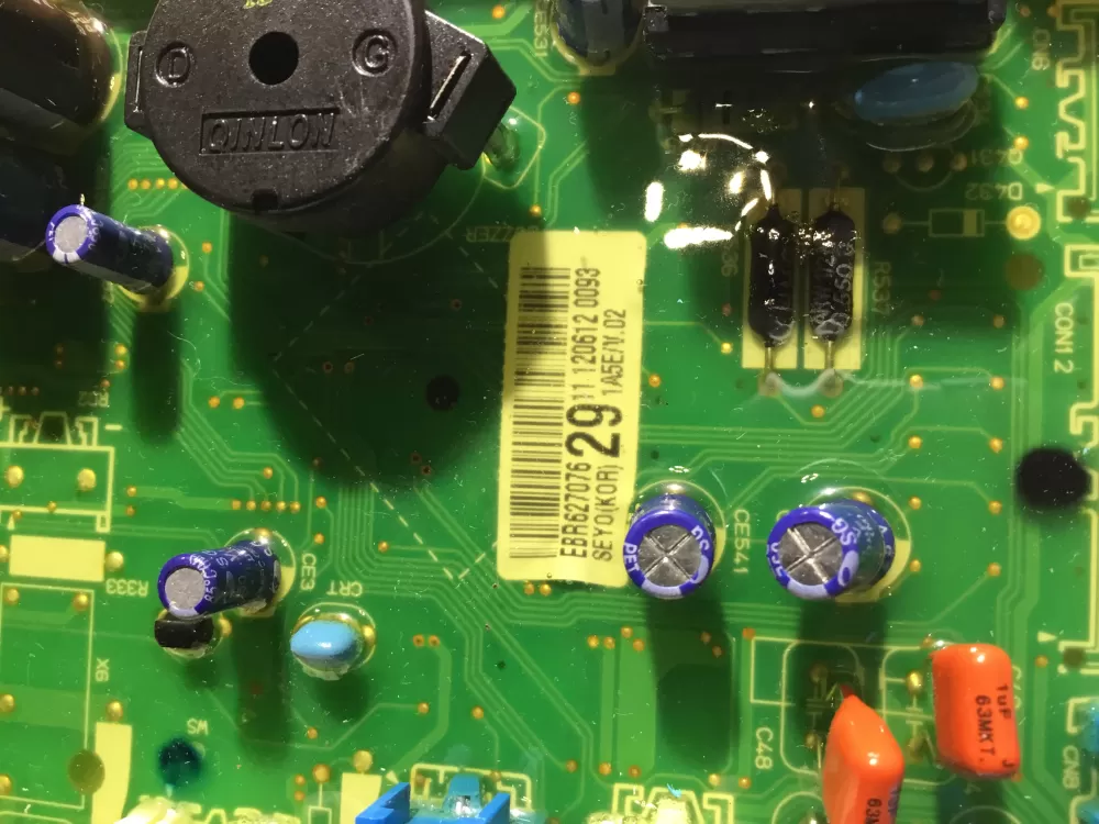 LG EBR62707629 Dryer Main Control Board AZ41849 | NR414