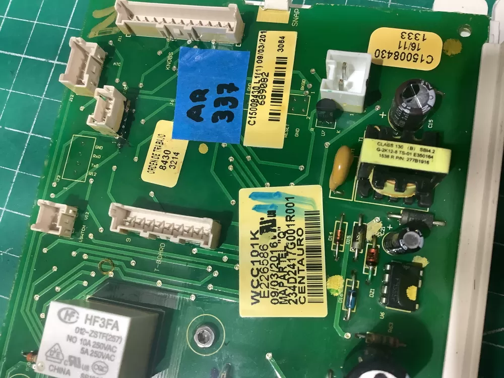 GE Hotpoint WCC101K Washer Control Board AZ190314 | AR337