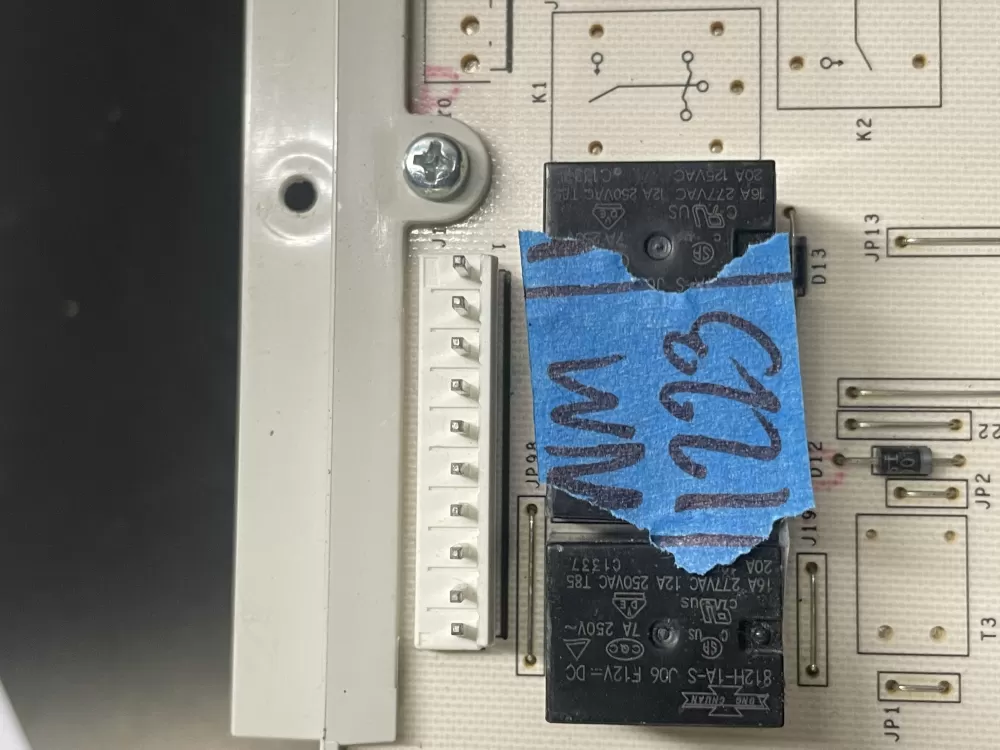 GE 175D5261G040 EBX1129P004 WH12X10614 Washer Control Board AZ22709 | WM1223