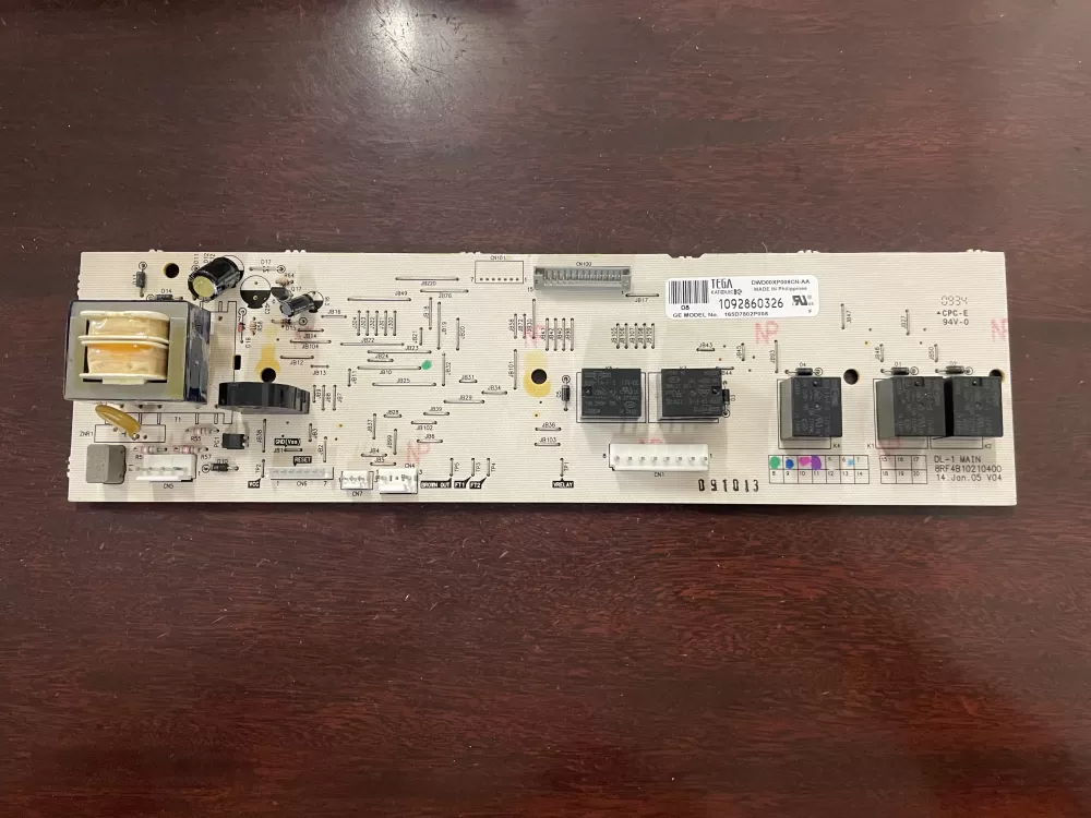 GE 165D7802P008 Dishwasher Control Board AZ51476 | KM1904