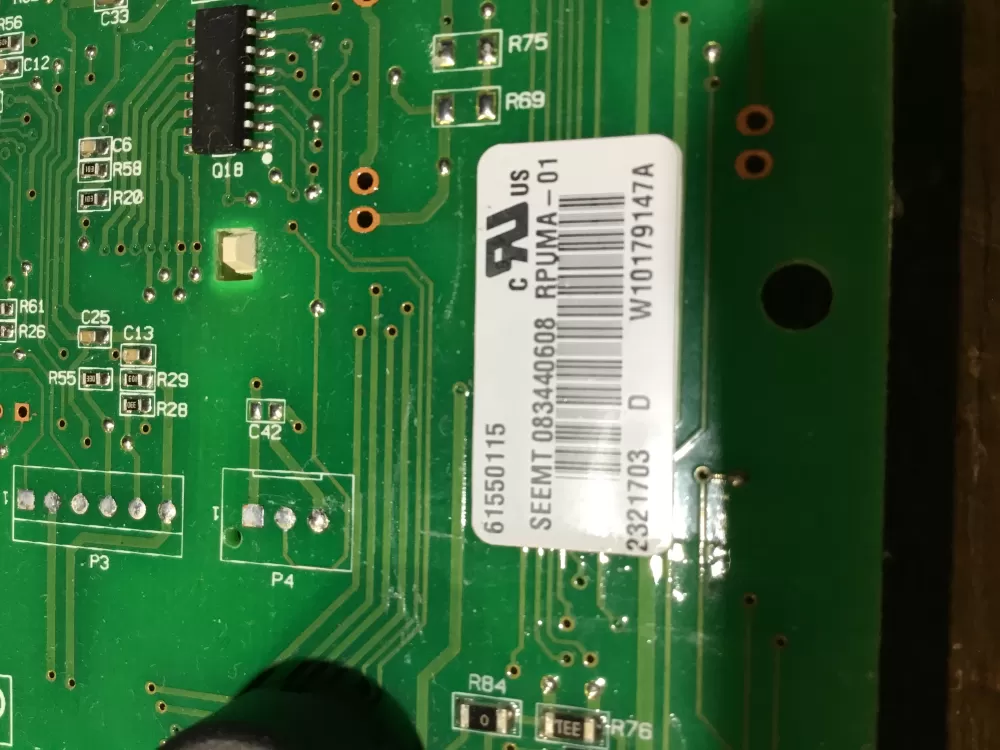 Whirlpool W10179147 Refrigerator Dispenser Control Board AZ57840 | NR1912