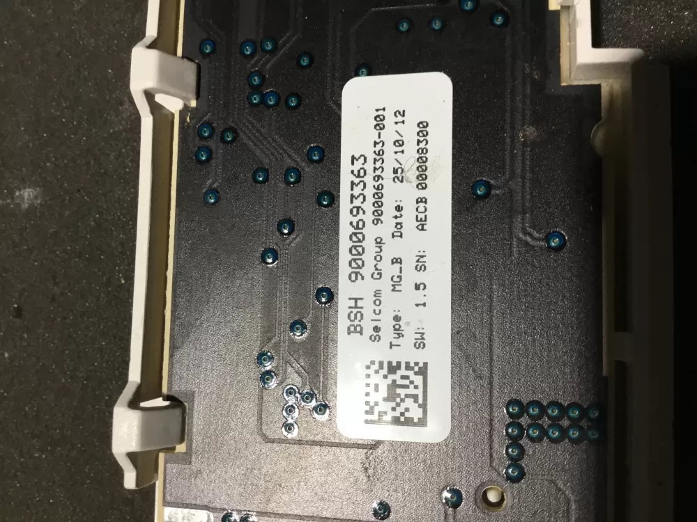 Bosch 9000693363 Dishwasher Control Board AZ83130 | NR340