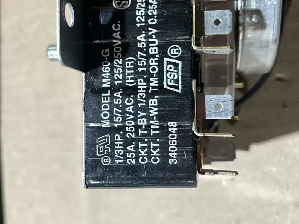 Whirlpool Kenmore 3406701 3976580 WP3976580 Dryer WP Timer AZ79418 | Wm2108