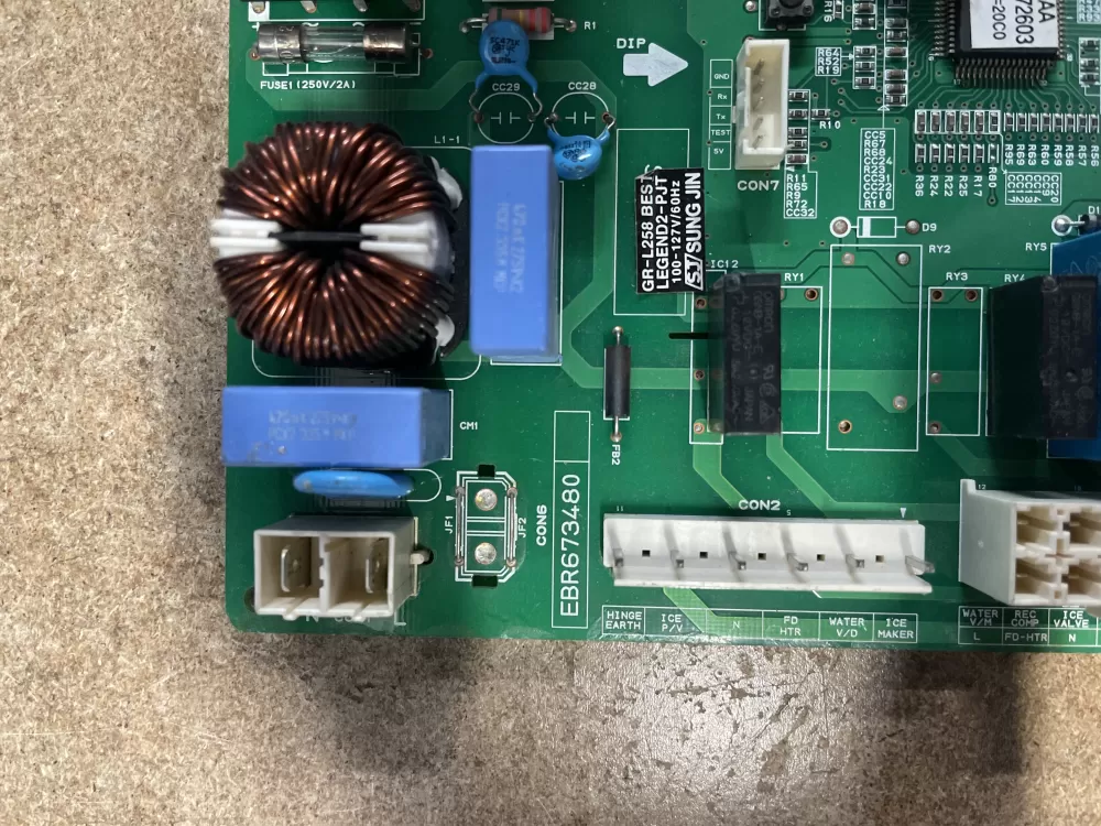 LG EBR67348001 12 Refrigerator Control Board AZ17181 | KM1362