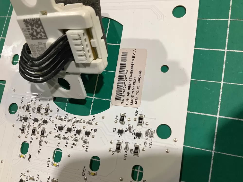 Maytag W10895276 Washer Interface Touch Control Board AZ140443 | NRV746