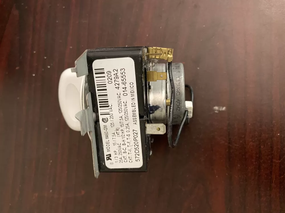 GE Whirlpool 572D520P027 Dryer Timer