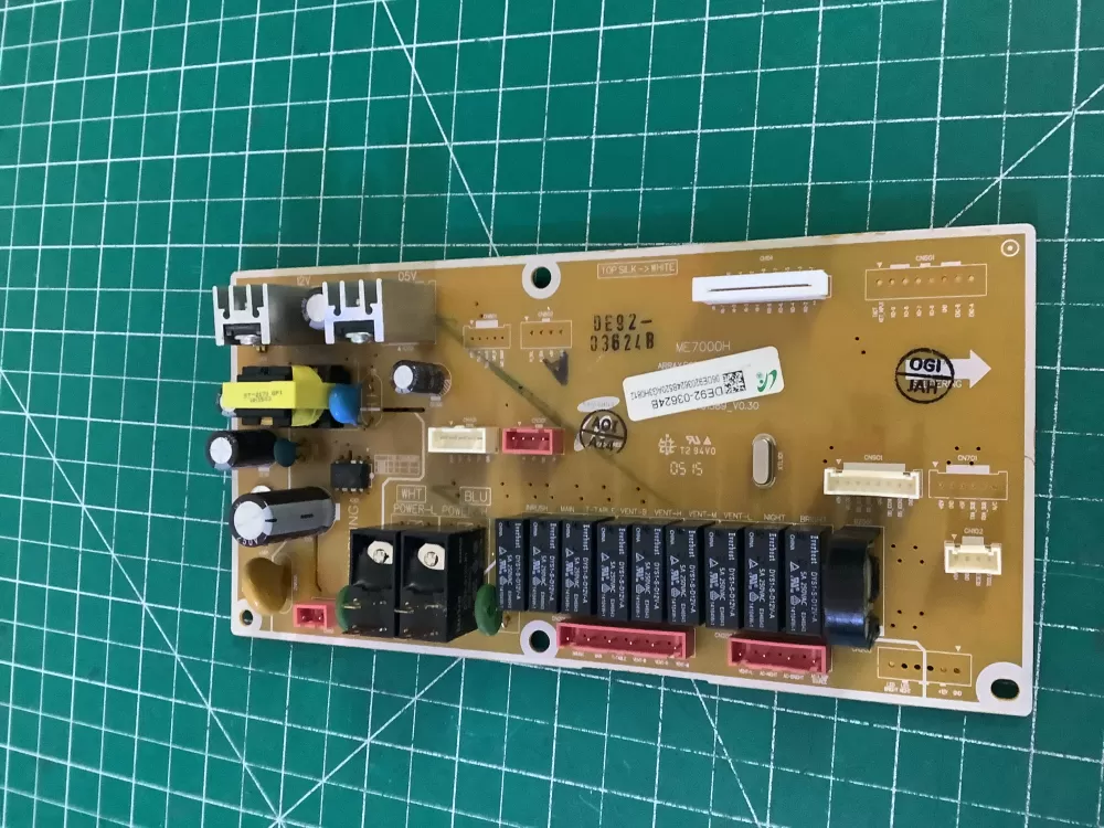 Samsung DE92-03624B DE41-00447A Microwave Main Control Board AZ203276 | NR2798