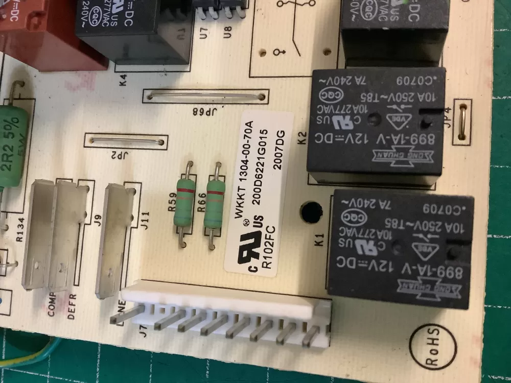 GE 200D6221G028 EBX1110P002 Refrigerator Control Board AZ227956 | NR508