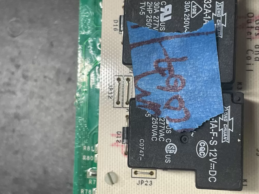 GE 175D5393G001 Dryer Control Board AZ19350 | WM1067