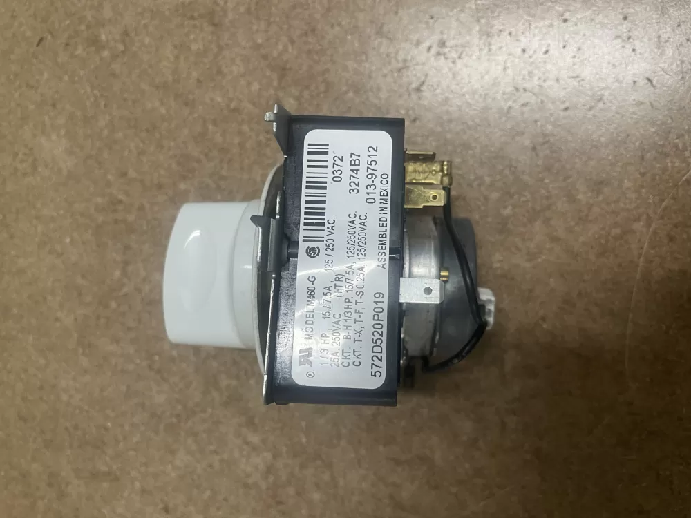 GE 572D520P019 WE4M189 Dryer Timer AZ3200 | KM1565