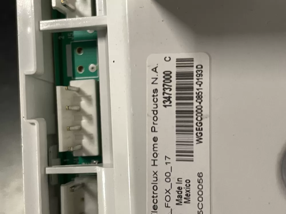 Frigidaire GE 134737000 Washer Control Board AZ26421 | WMV347