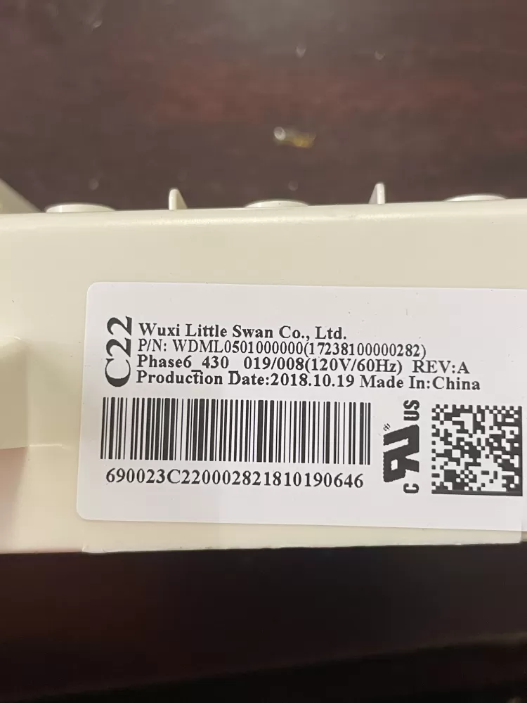 GE WH12X27293  AP6331887  4588076  PS12343360  WDMM0501000000  17238100000283 Washer Control Board