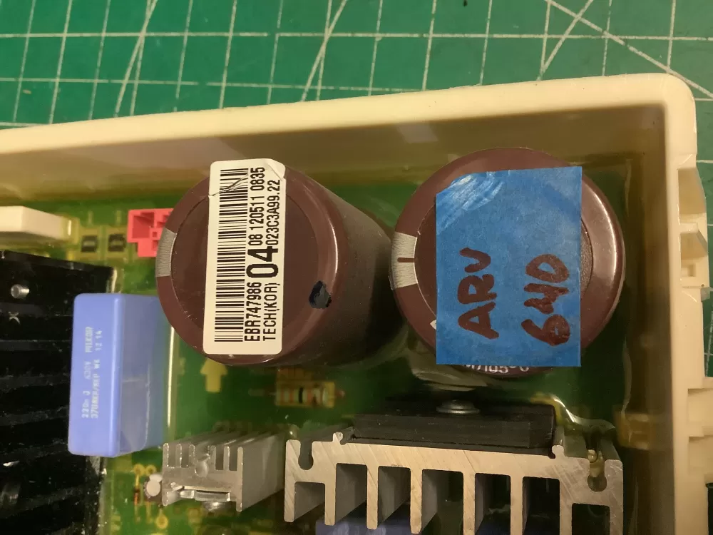 LG EBR74798604 Washer Control Board AZ204968 | ARV640