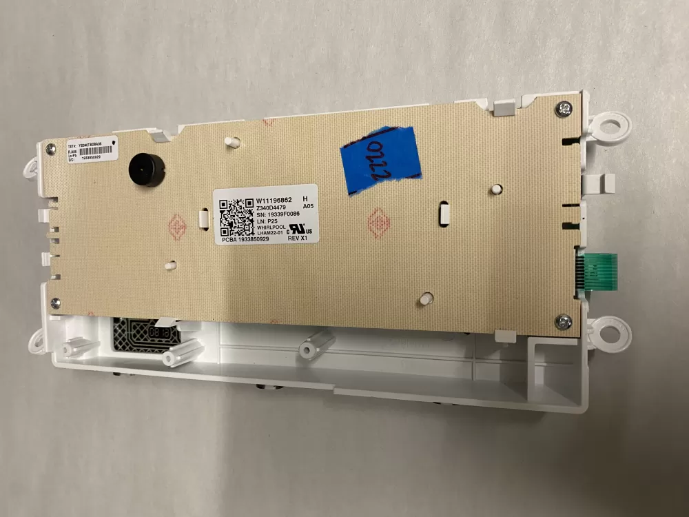 Whirlpool Dryer W11196862 Control Board AZ206963 | BK2220