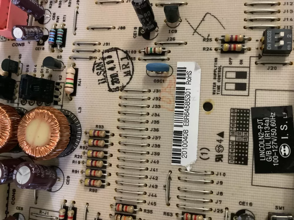LG Kenmore EBR64585301 Refrigerator Control Board AZ190193 | NR2110