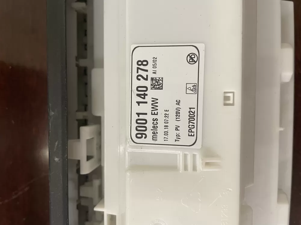 Bosch 9000968127 Dishwasher Control Board Epg70021 Wm1629 AZ36513 | KM404