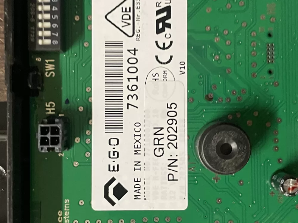 Speed Queen 202905P 202905 Washer Control Panel AZ44409 | Wmv33