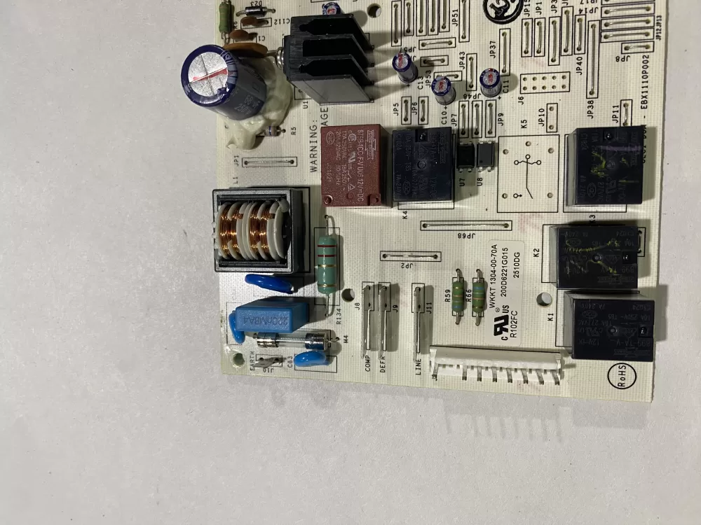 GE 200D6221G028 EBX1110P002 Refrigerator Control Board AZ149530 | BK2492