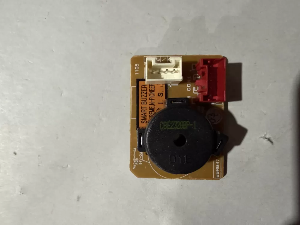 LG EBR64730421  TZHS130903  BUZZER1  E148279  130609  768202  10.02.19  317571 Refrigerator Sub PCB Assembly