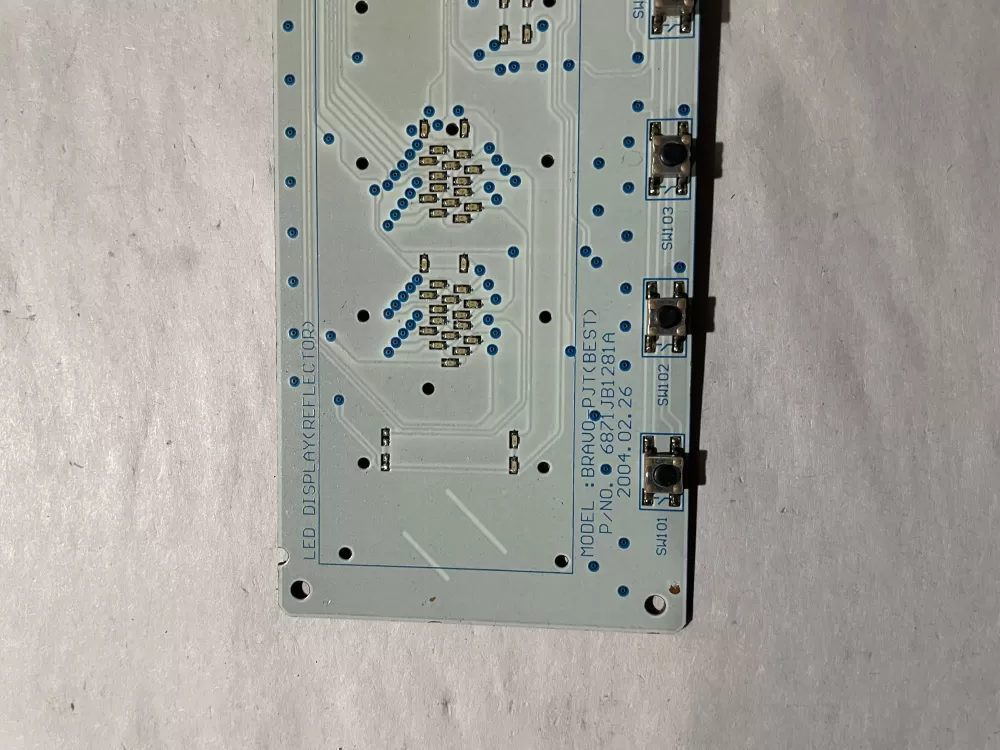 LG 6871JB1281C Refrigerator Control Board Dispenser AZ202089 | KM2582