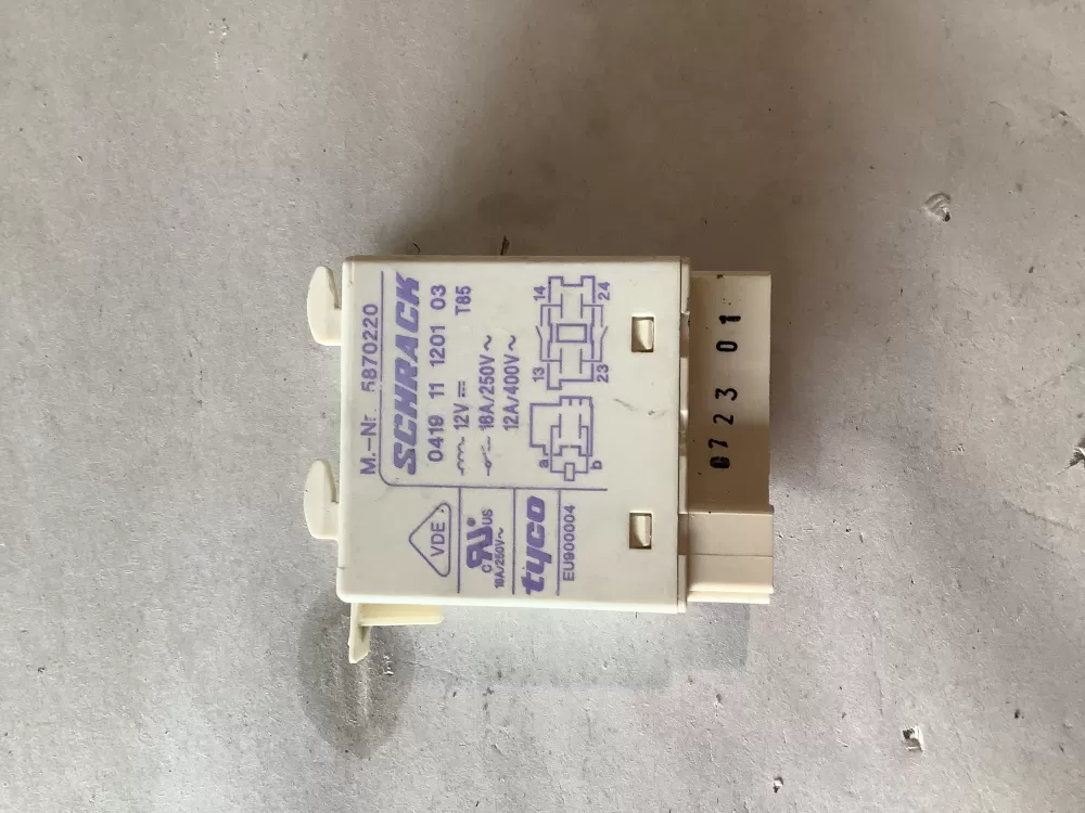 Miele 5870220 Dishwasher Heating Element Relay AZ148949 | SL176