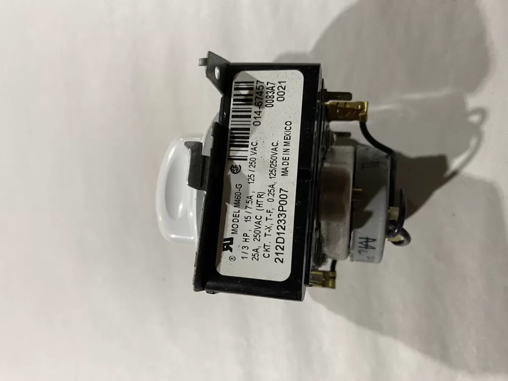 GE  General Electric 212D1233P007 Dryer Timer