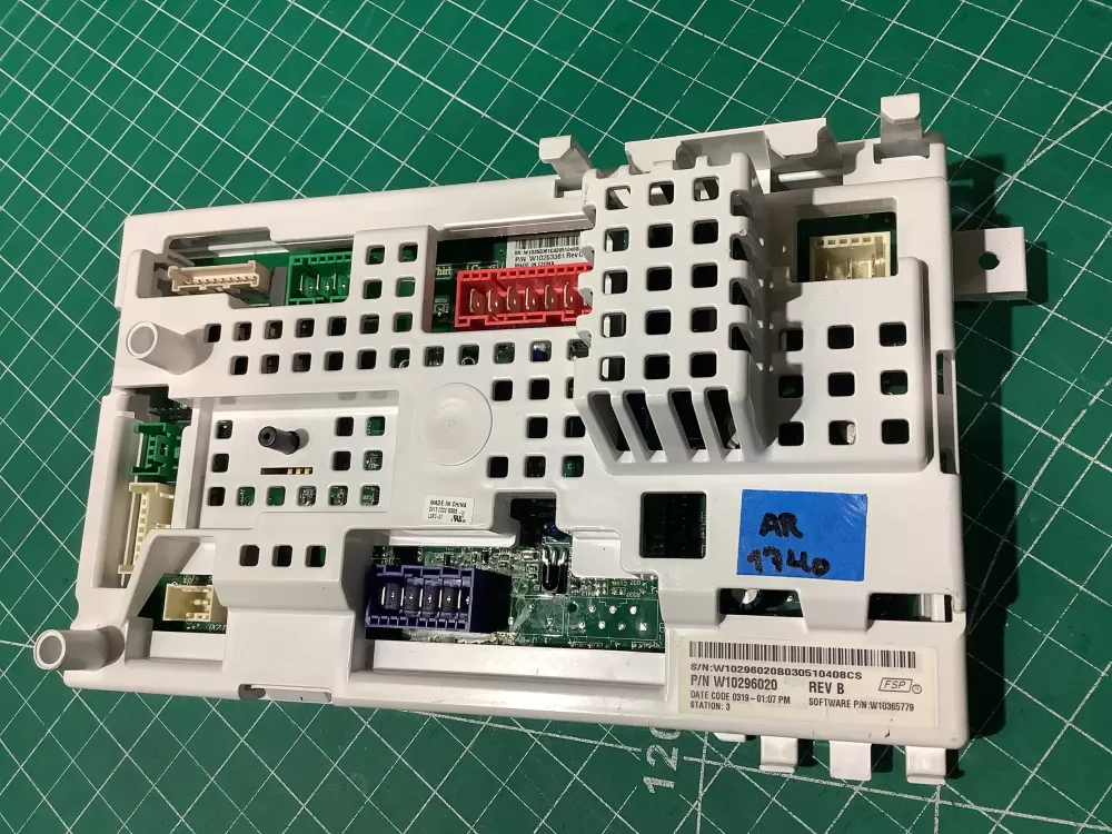 Maytag W10296020 W10296105 W10393448 Washer Board Control AZ190447 | AR1740