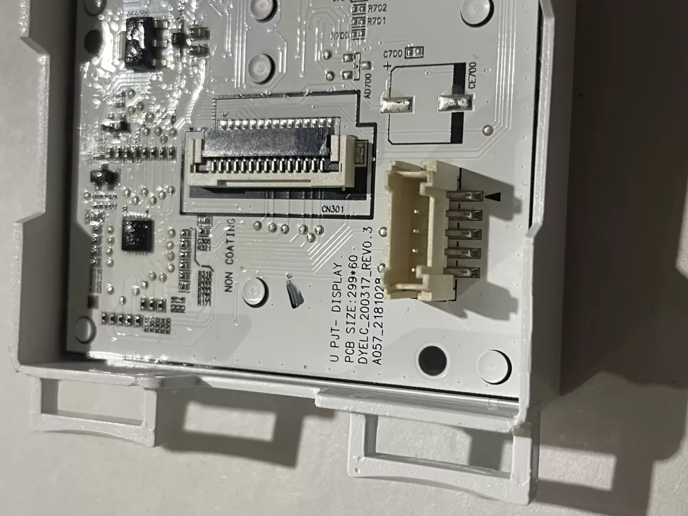SAMSUNG WASHING MACHINE DISPLAY PCB DC92-02642T DC9202642 AZ191404 | Wm1456